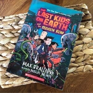 The Last Kids on Earth and the Skeleton Road graphic novel, hardcover book